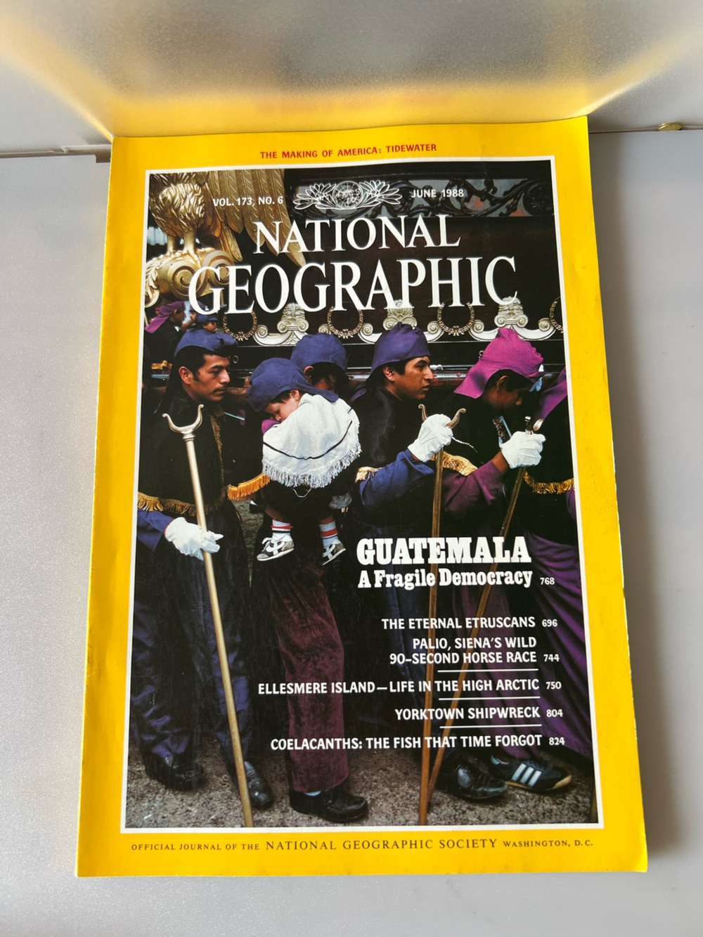 National Geographic Magazine, June 1988 issue